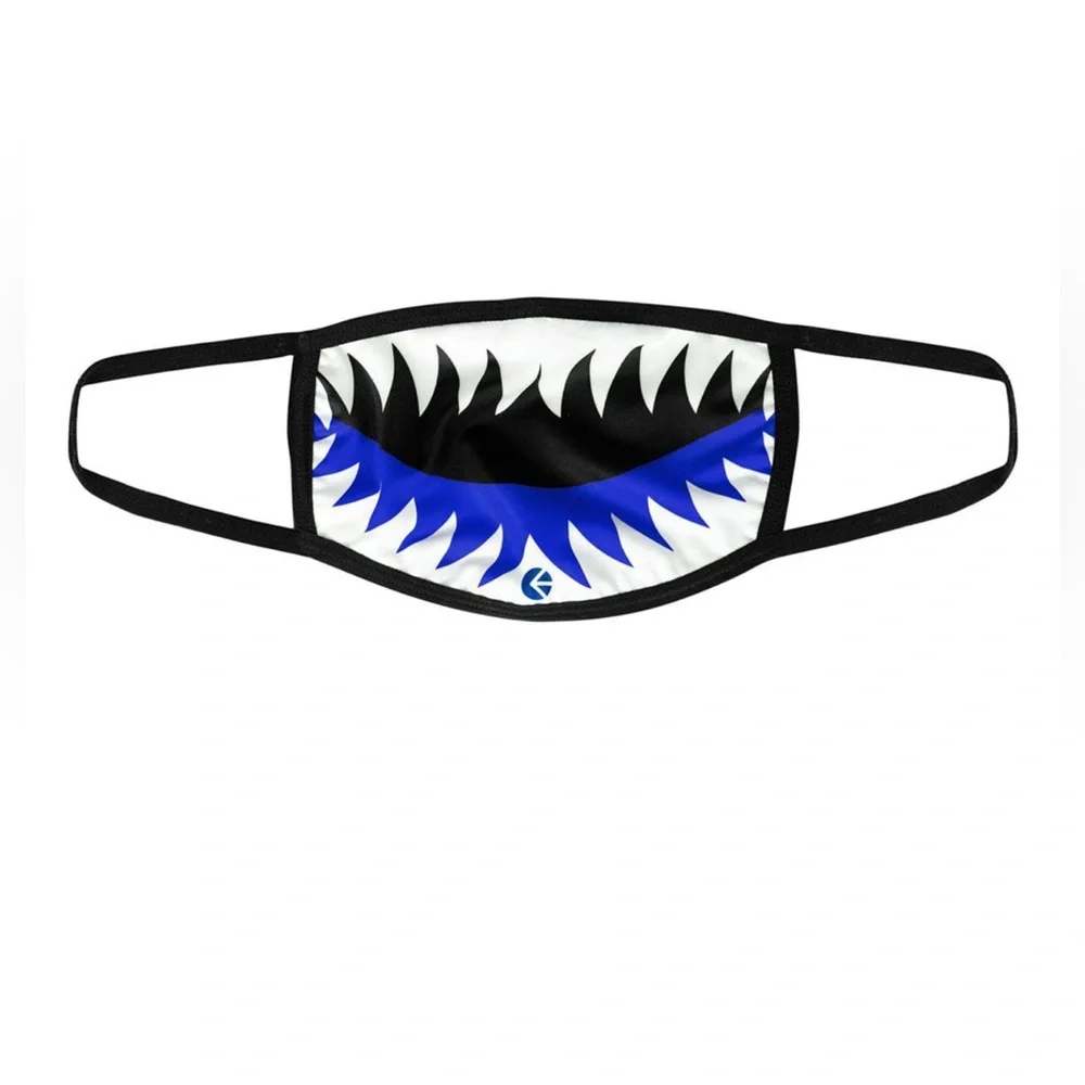 ETHIKA Woman’s Face Mask Blue New